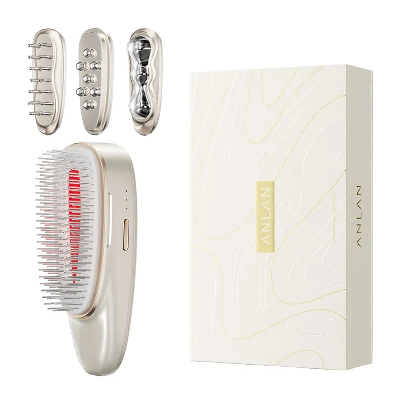 ANLAN 02-AGSY51-0RA 3-in-1 Massager for the Body, Face, and Head